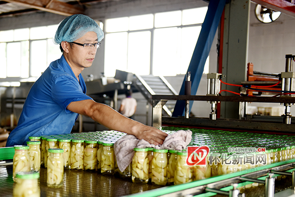 怀化工业园区海联食品罐头厂实现生产营销大转变